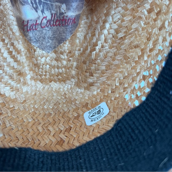 Rol President Vintage Straw Cowboy Hat - Picture 7 of 9